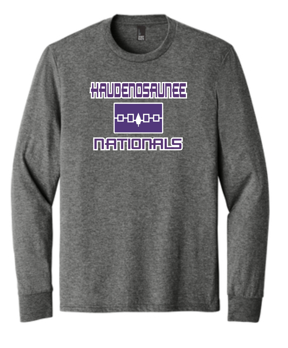 Adult/Youth Flag Tri Blend Long Sleeve