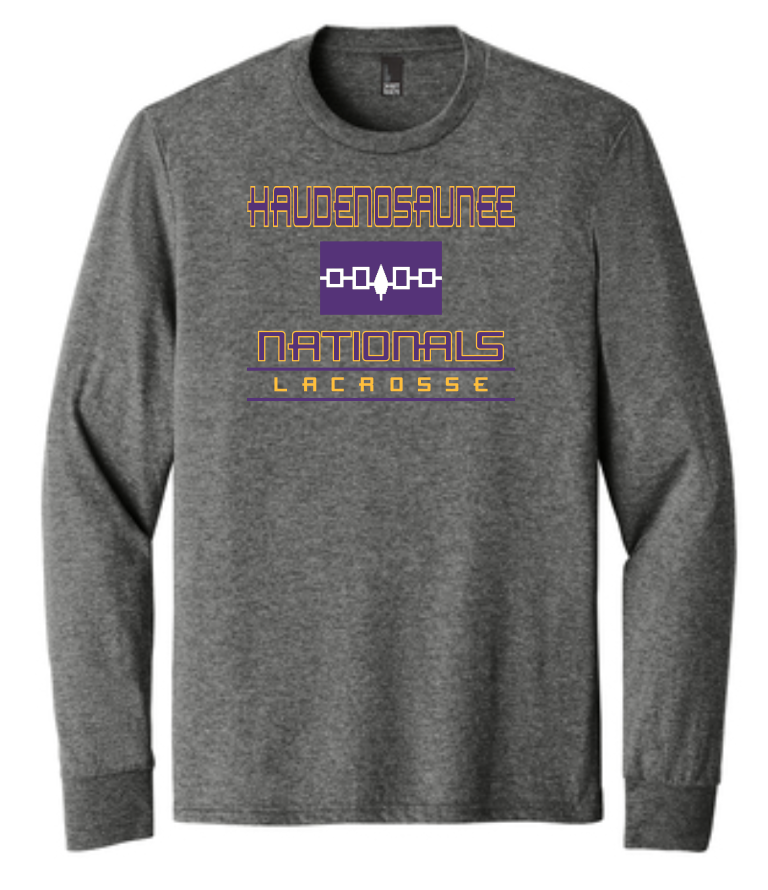 Adult/Youth Flag Tri Blend Long Sleeve