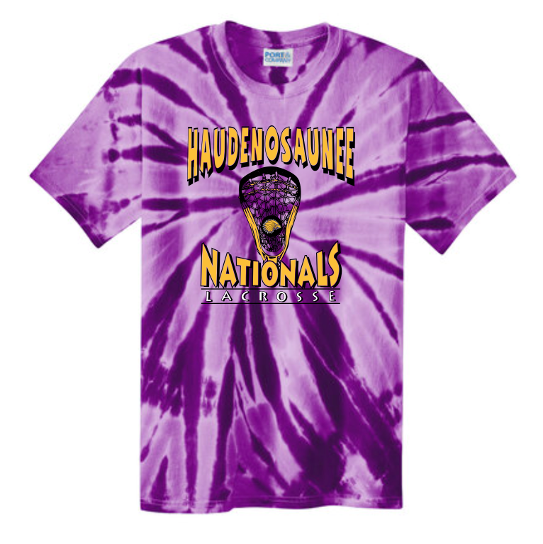 Haudenosaunee Throwback TieDye Tee