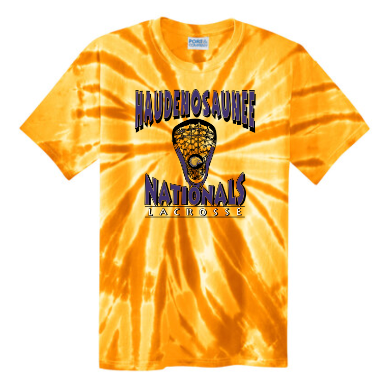 Haudenosaunee Throwback TieDye Tee