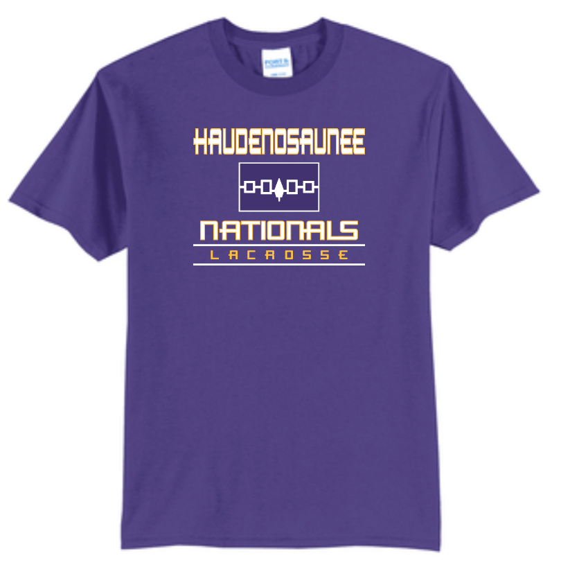 Adult/Youth Flag Core Cotton Tee