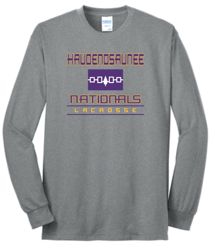 Adult/Youth Flag Cotton Long Sleeve