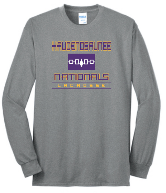 Adult/Youth Flag Cotton Long Sleeve