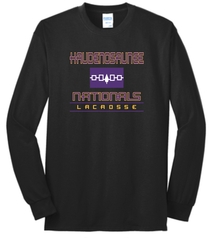 Adult/Youth Flag Cotton Long Sleeve