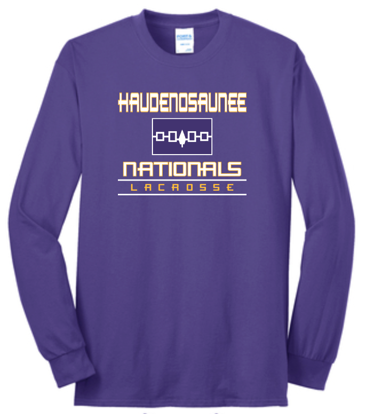 Adult/Youth Flag Cotton Long Sleeve