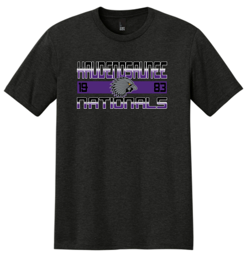 Adult Haudenosaunee Fade Tri Blend T