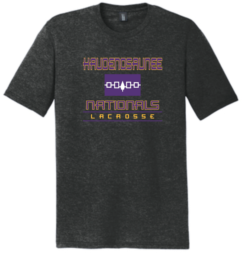 Adult Haudenosaunee Flag Tri Blend T
