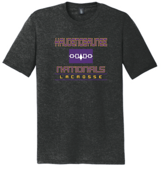 Adult Haudenosaunee Flag Tri Blend T